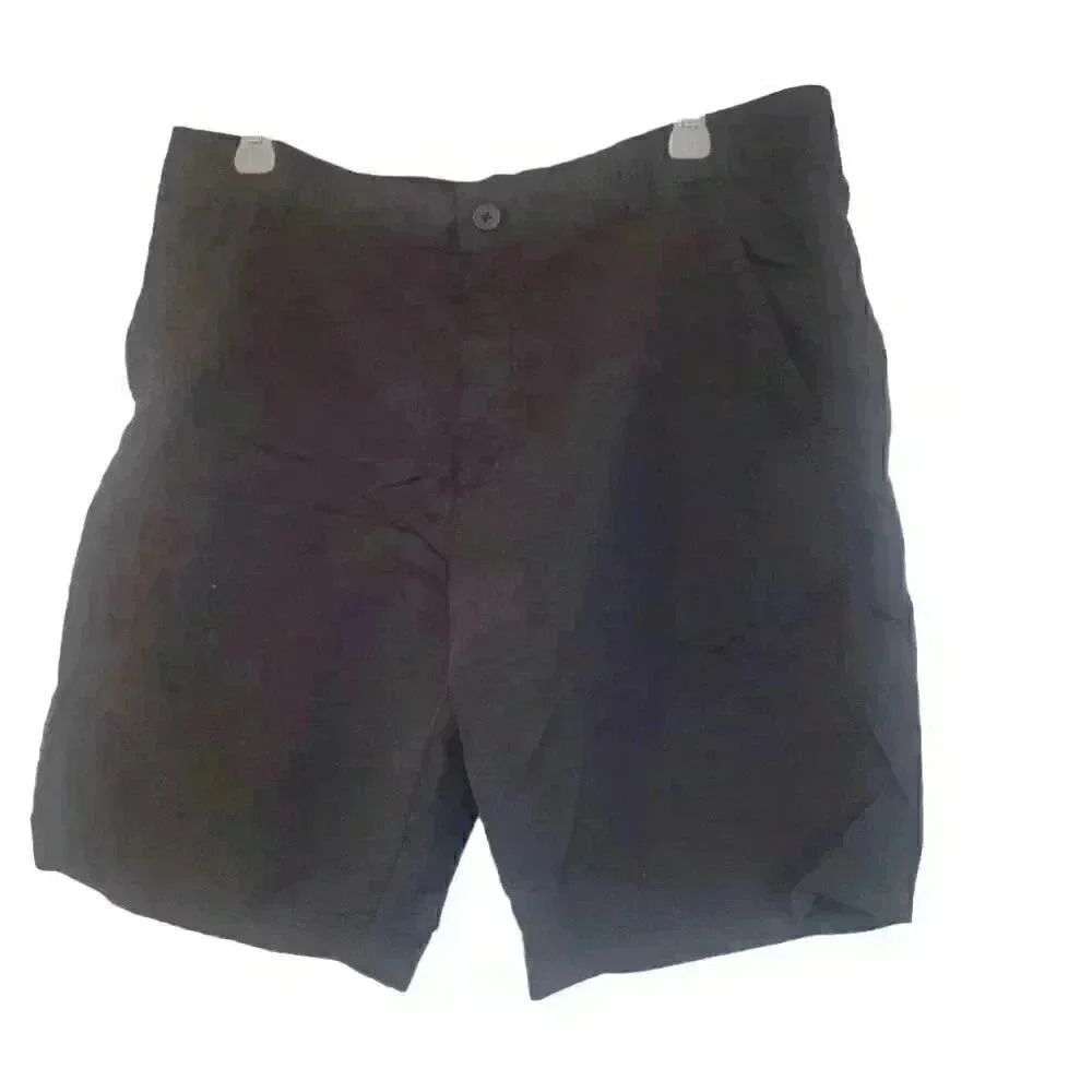 Outdoor Life Men's Black Nylon Hiking Shorts EUC sz 36